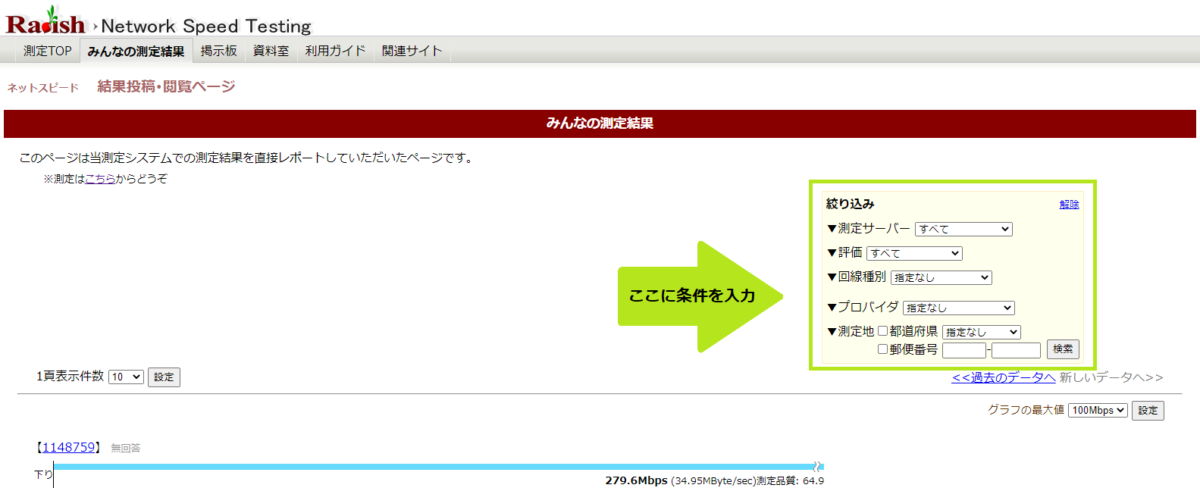 参考サイト:Radish