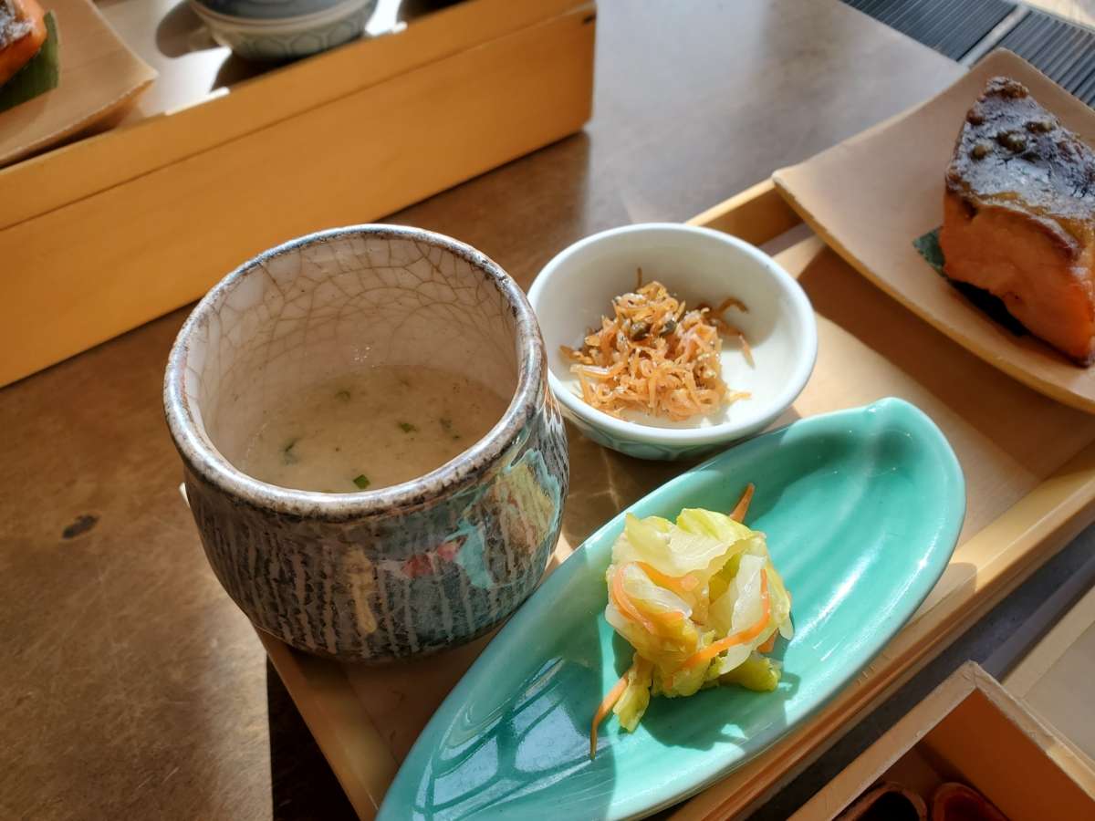 星のや軽井沢_日本料理-嘉助-山の朝食